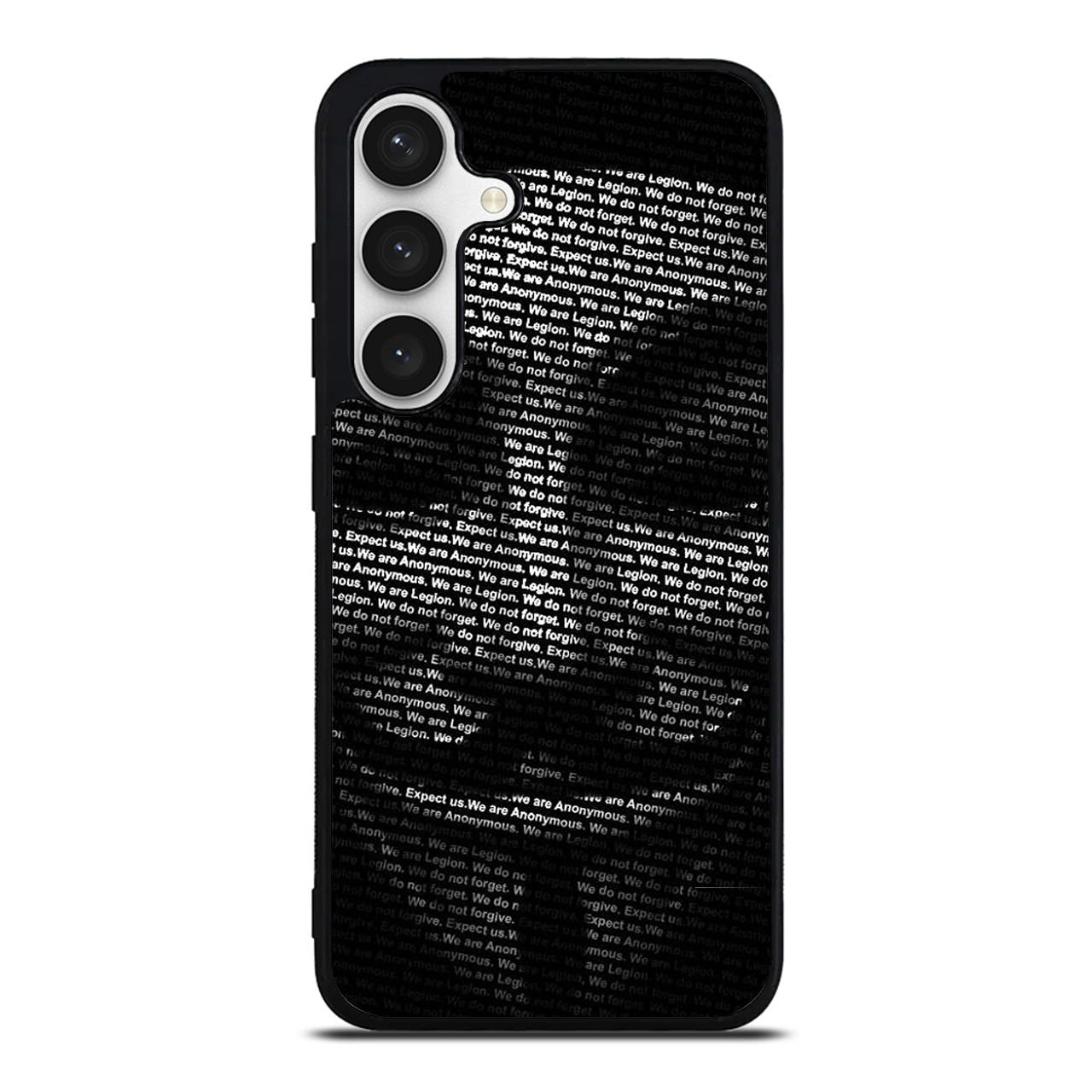 Guy Fawkes Mask Anonymous Samsung Galaxy S24 FE Case