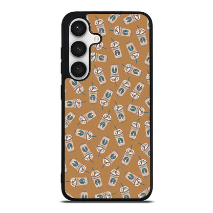 Iced Cappuccinos Lover Pattern Samsung Galaxy S24 FE Case