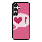 Love Pink Samsung Galaxy S24 FE Case