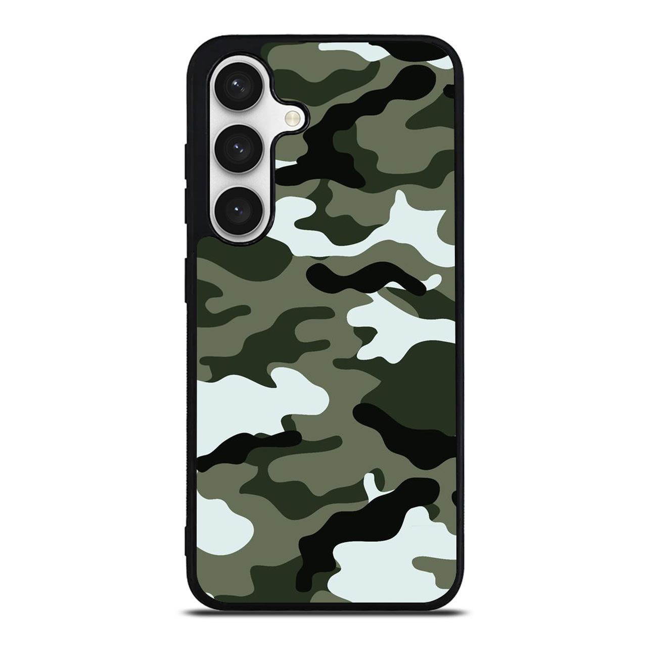 Military Green Camo Samsung Galaxy S24 FE Case