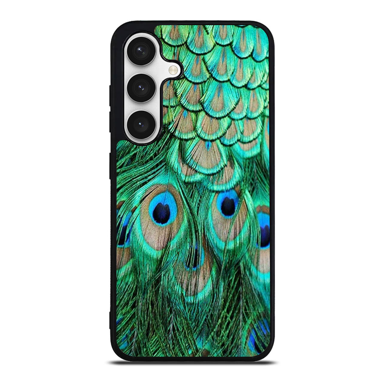 Peacock Feather Samsung Galaxy S24 FE Case