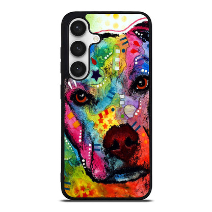 Pitbull Love Painting Samsung Galaxy S24 FE Case