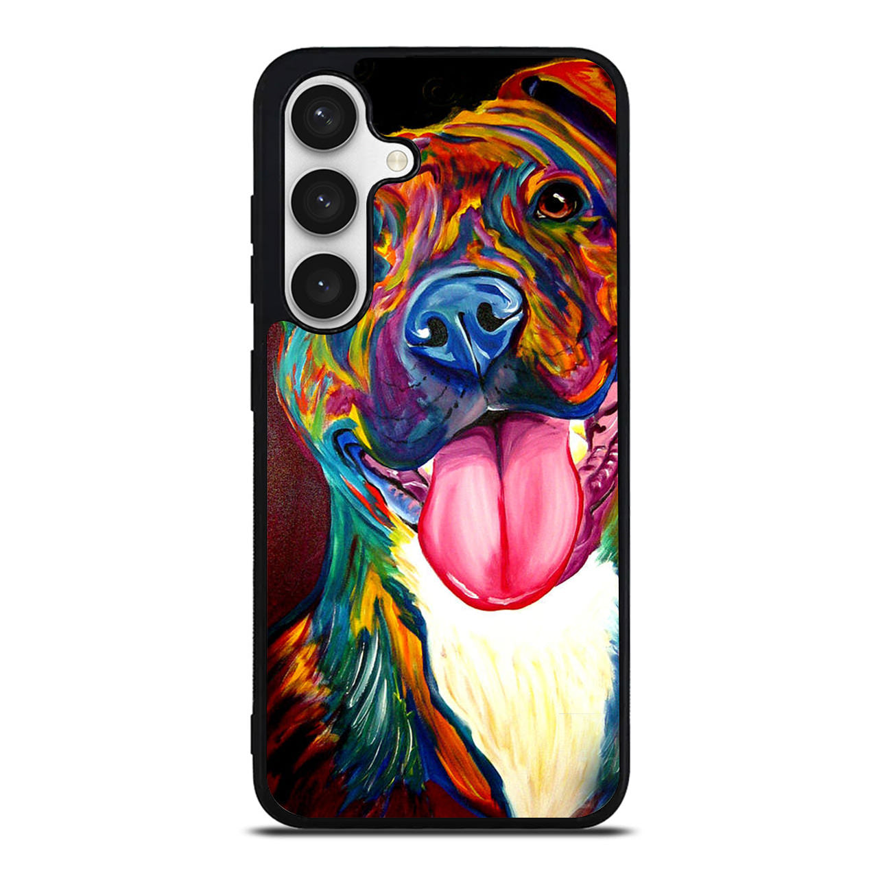 Pitbull Painting Art Samsung Galaxy S24 FE Case