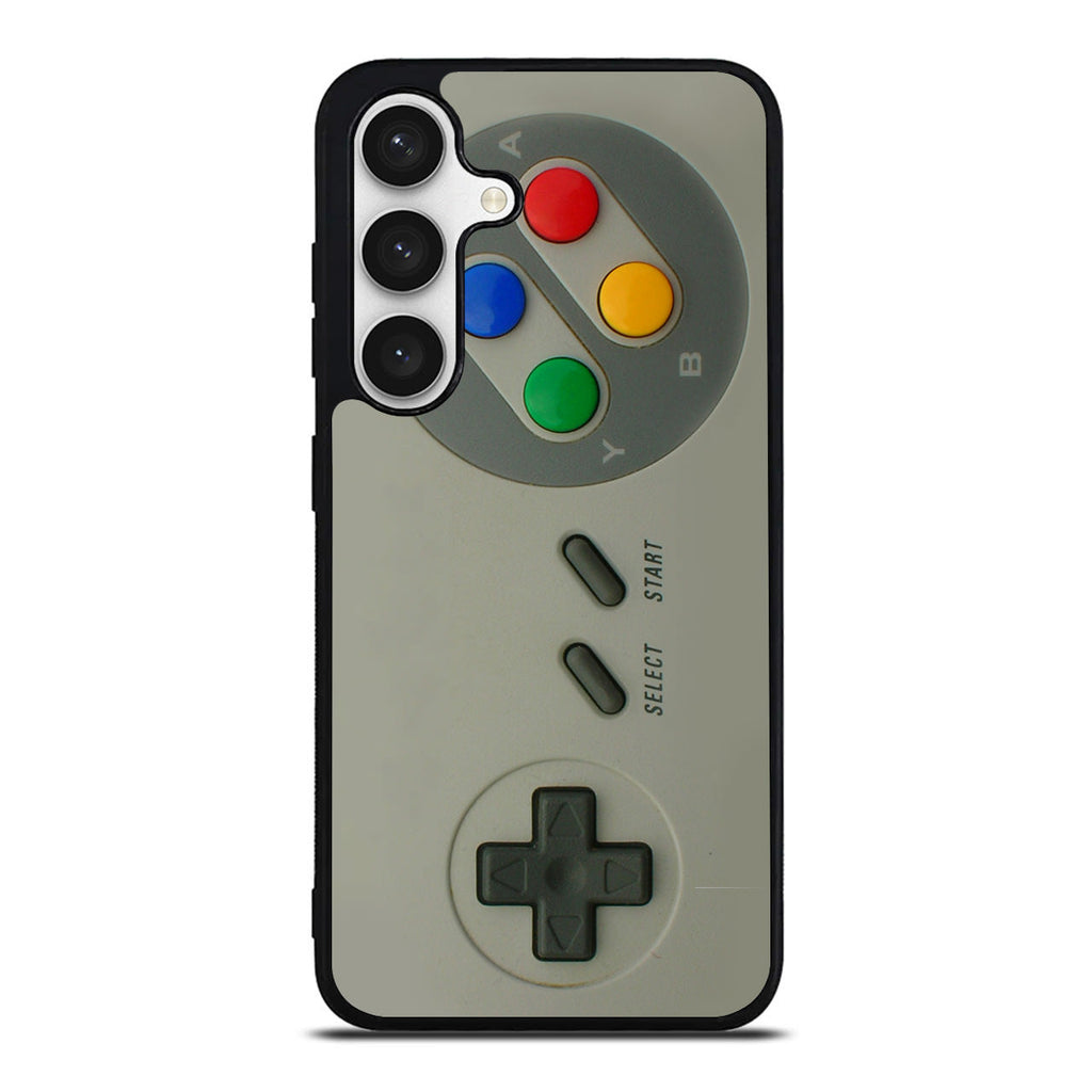 Silver Console Controller Samsung Galaxy S24 FE Case