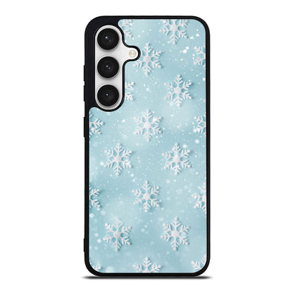 Snowflakes Pattern Samsung Galaxy S24 FE Case