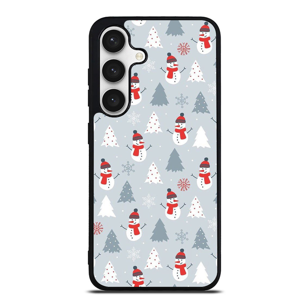 Snowmans Pattern Samsung Galaxy S24 FE Case