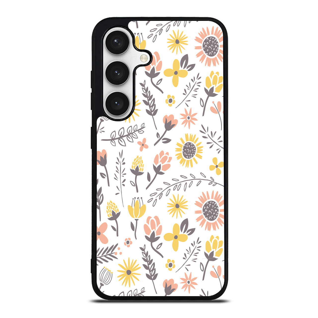 Spring Things Pattern Samsung Galaxy S24 FE Case