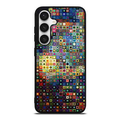 Starry Night Tiles Samsung Galaxy S24 FE Case