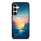 Sunset at The River Samsung Galaxy S24 FE Case