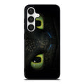 Toothless Dragon Eyes Close Up Samsung Galaxy S24 FE Case