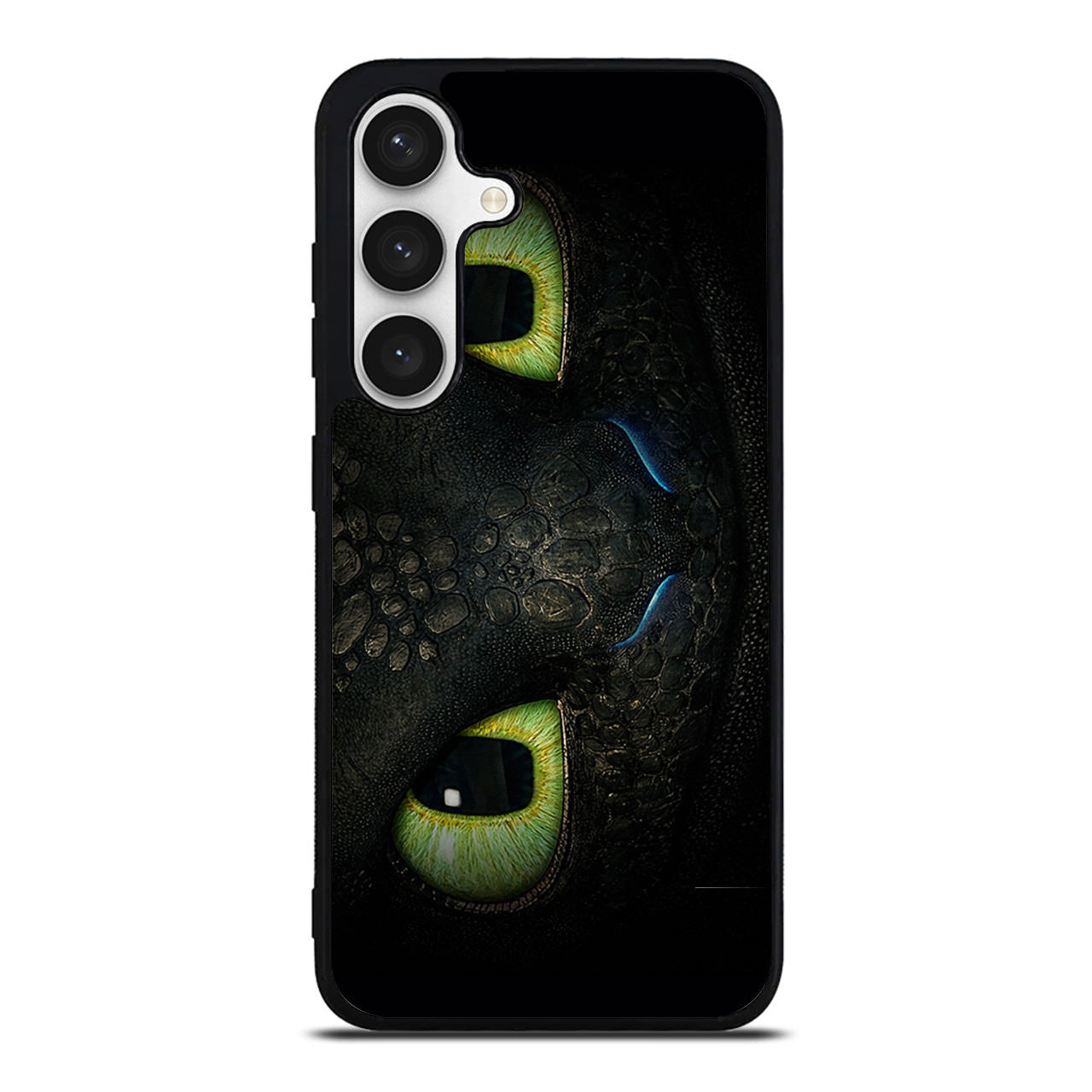 Toothless Dragon Eyes Close Up Samsung Galaxy S24 FE Case