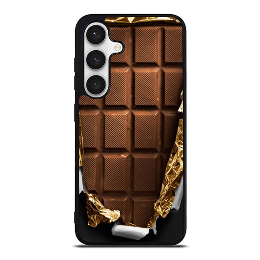 Unwrapped Chocolate Bar Samsung Galaxy S24 FE Case