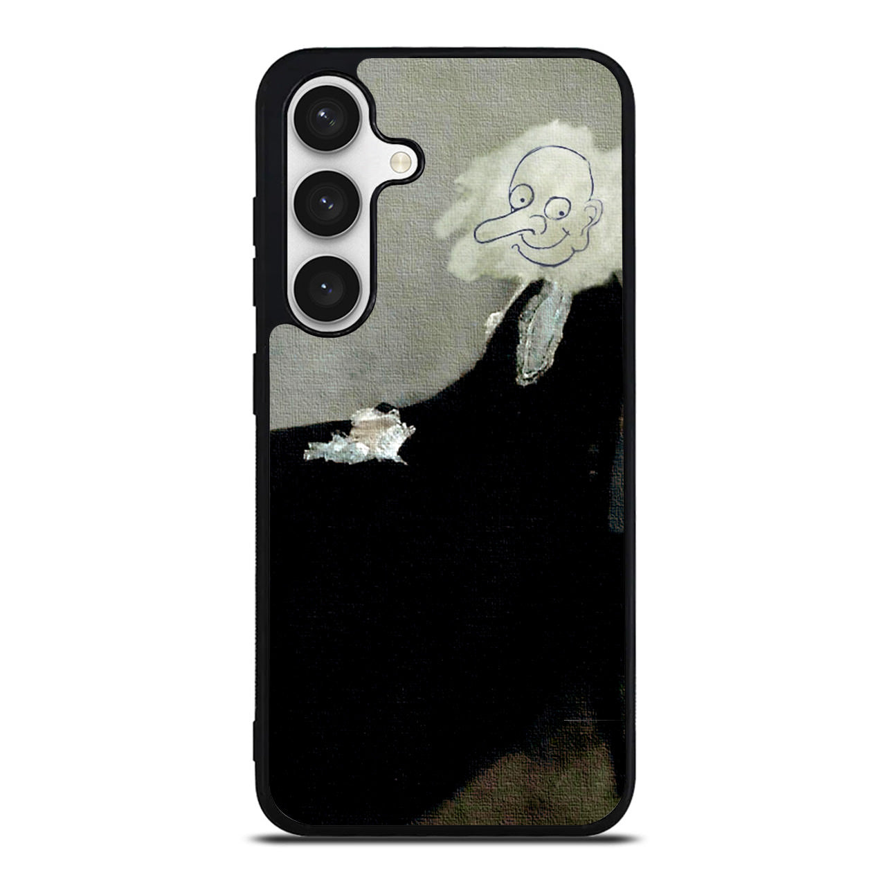 Whistler's Mother by Mr. Bean Samsung Galaxy S24 FE Case