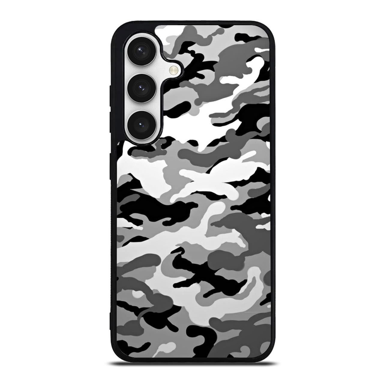 Winter Army Camo Samsung Galaxy S24 FE Case