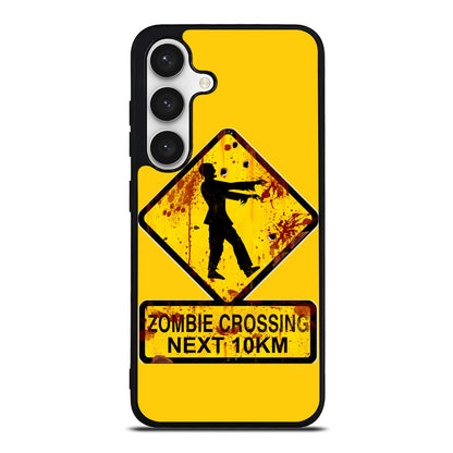 Zombie Crossing Sign Samsung Galaxy S24 FE Case