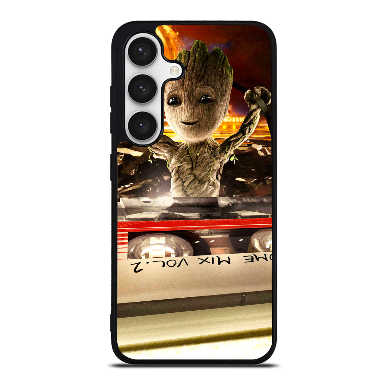 Baby Groot Mix Vol 2 Samsung Galaxy S24 FE Case