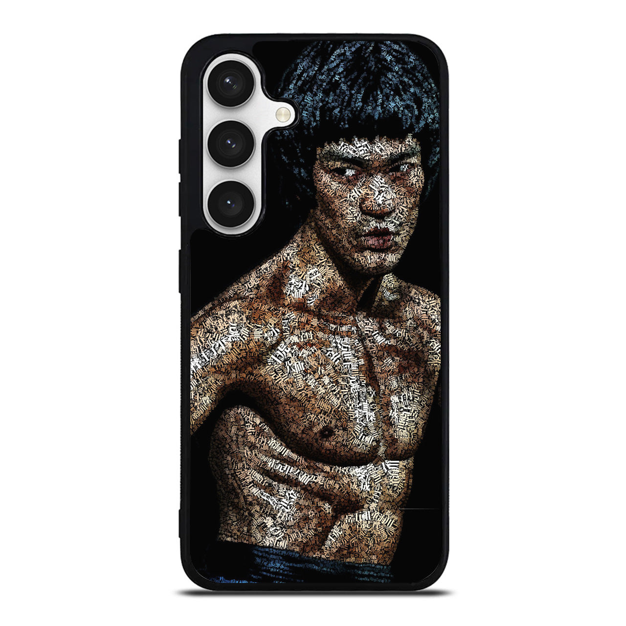 Bruce Lee Typograph Samsung Galaxy S24 FE Case