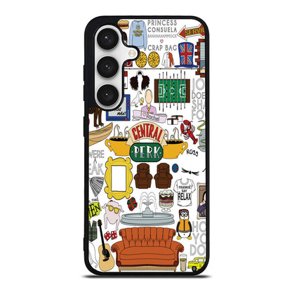 Friends TV Show Central Perk Sticker Samsung Galaxy S24 FE Case