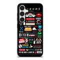 Friends TV Show Quotes Poster Samsung Galaxy S24 FE Case