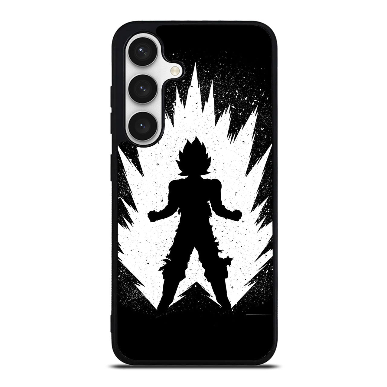 Goku Super Saiyan Black White Samsung Galaxy S24 FE Case