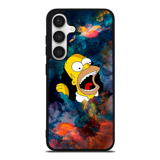 Homer Behind The Black Hole Samsung Galaxy S24 FE Case