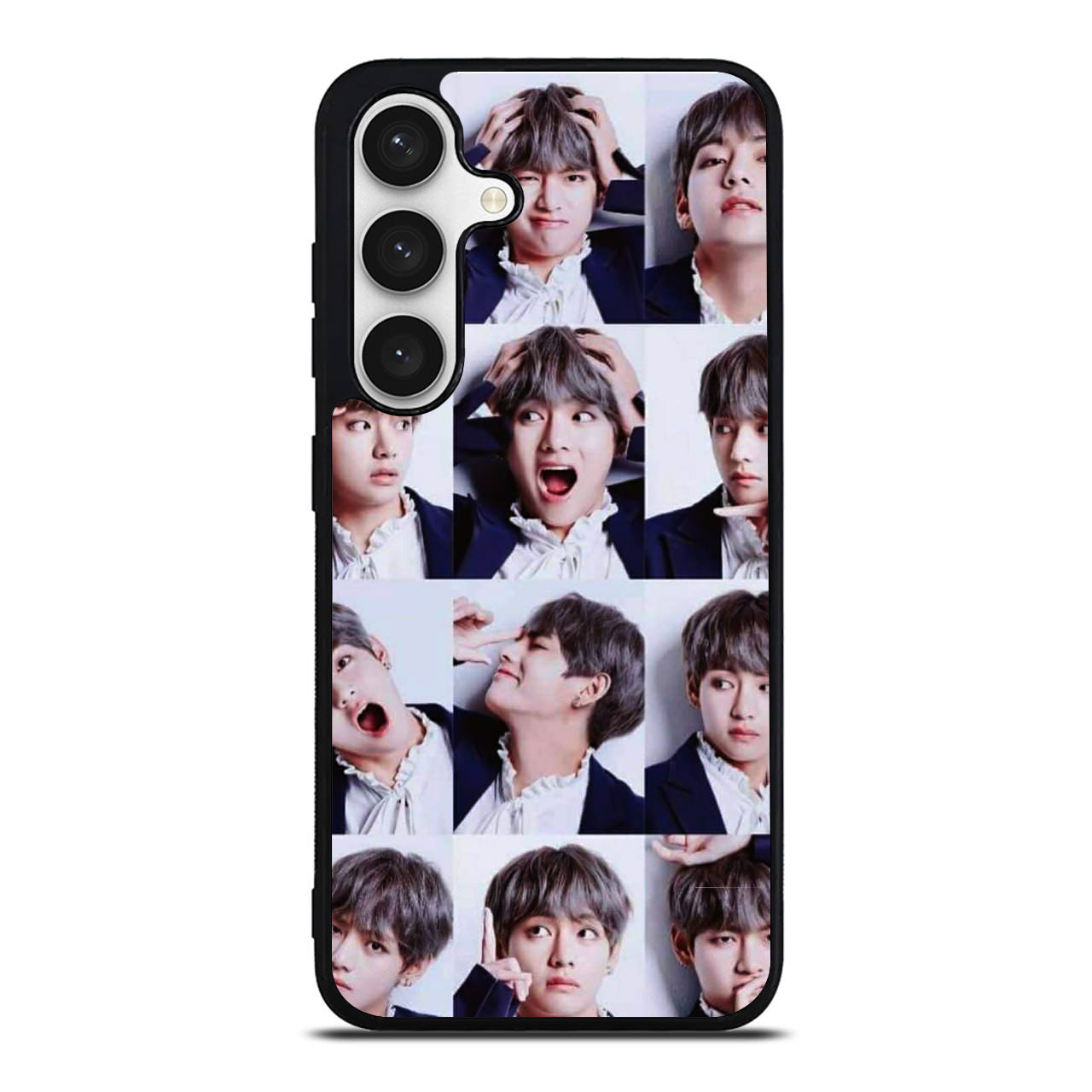 Kim Tae-hyung Collage Samsung Galaxy S24 FE Case