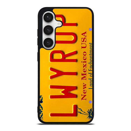 LWYRUP License Plate Samsung Galaxy S24 FE Case