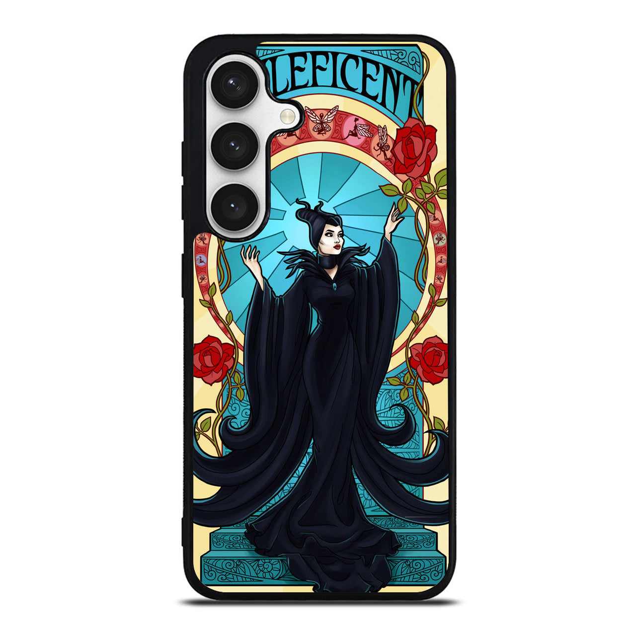 Maleficent With Flower Samsung Galaxy S24 FE Case