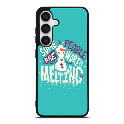 Olaf Frozen Is Melting Samsung Galaxy S24 FE Case