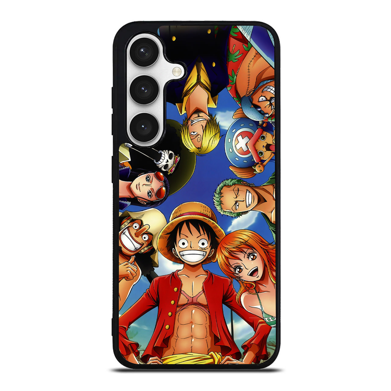 One Piece Luffy Crew Samsung Galaxy S24 FE Case