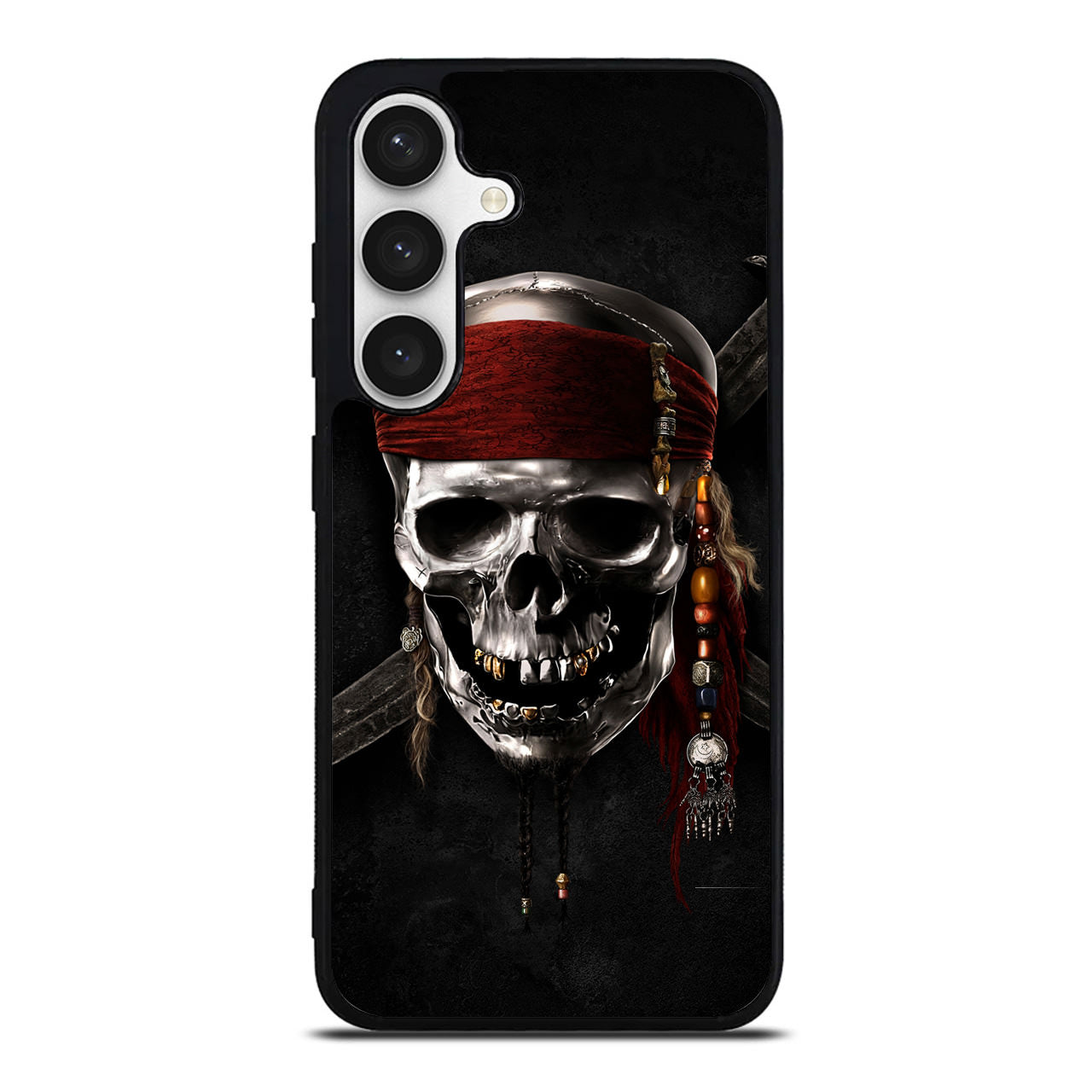 Pirates Of Carribean Skull Samsung Galaxy S24 FE Case