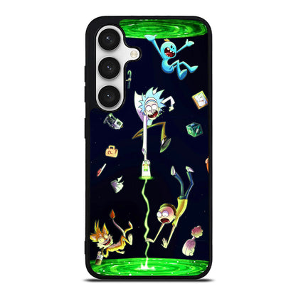 Rick And Morty Portal Fall Samsung Galaxy S24 FE Case