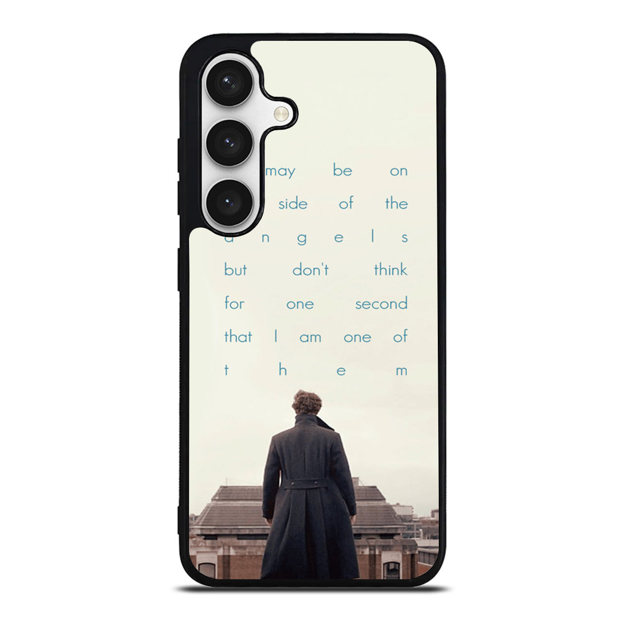 Sherlock Holmes Quote Samsung Galaxy S24 FE Case