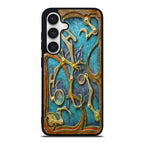 Steampunk Book Cover Samsung Galaxy S24 FE Case