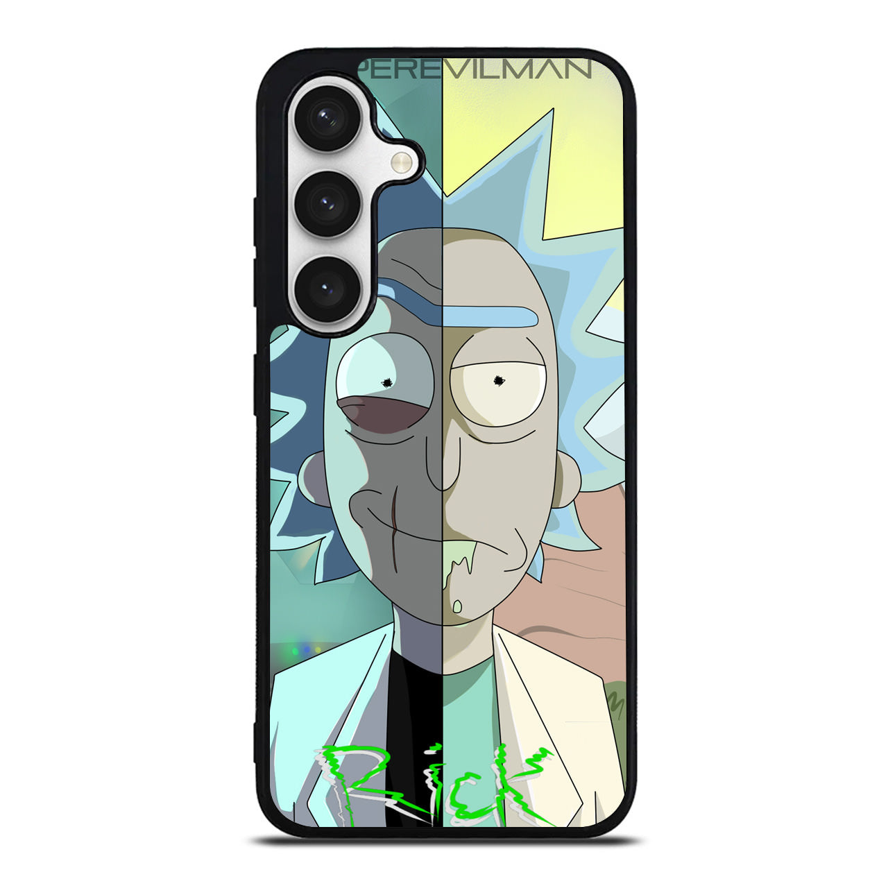 Super Evil Man Rick And Rick Samsung Galaxy S24 FE Case