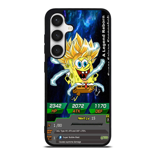 Super Saiyan Spongebob Card Samsung Galaxy S24 FE Case