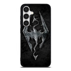 The Elder Scrolls V Skyrim Logo Samsung Galaxy S24 FE Case