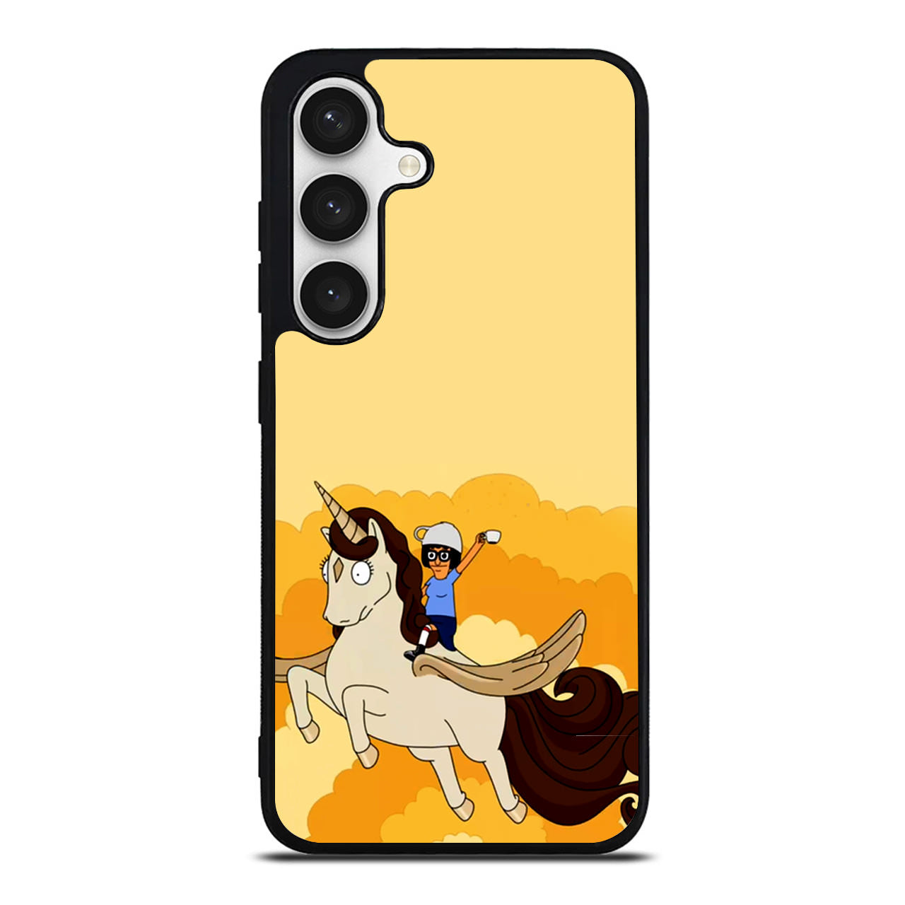 Tina Belcher And Unicorn Samsung Galaxy S24 FE Case