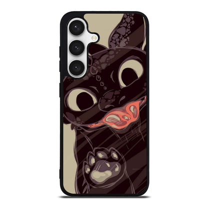 Toothless Dragon Art Samsung Galaxy S24 FE Case