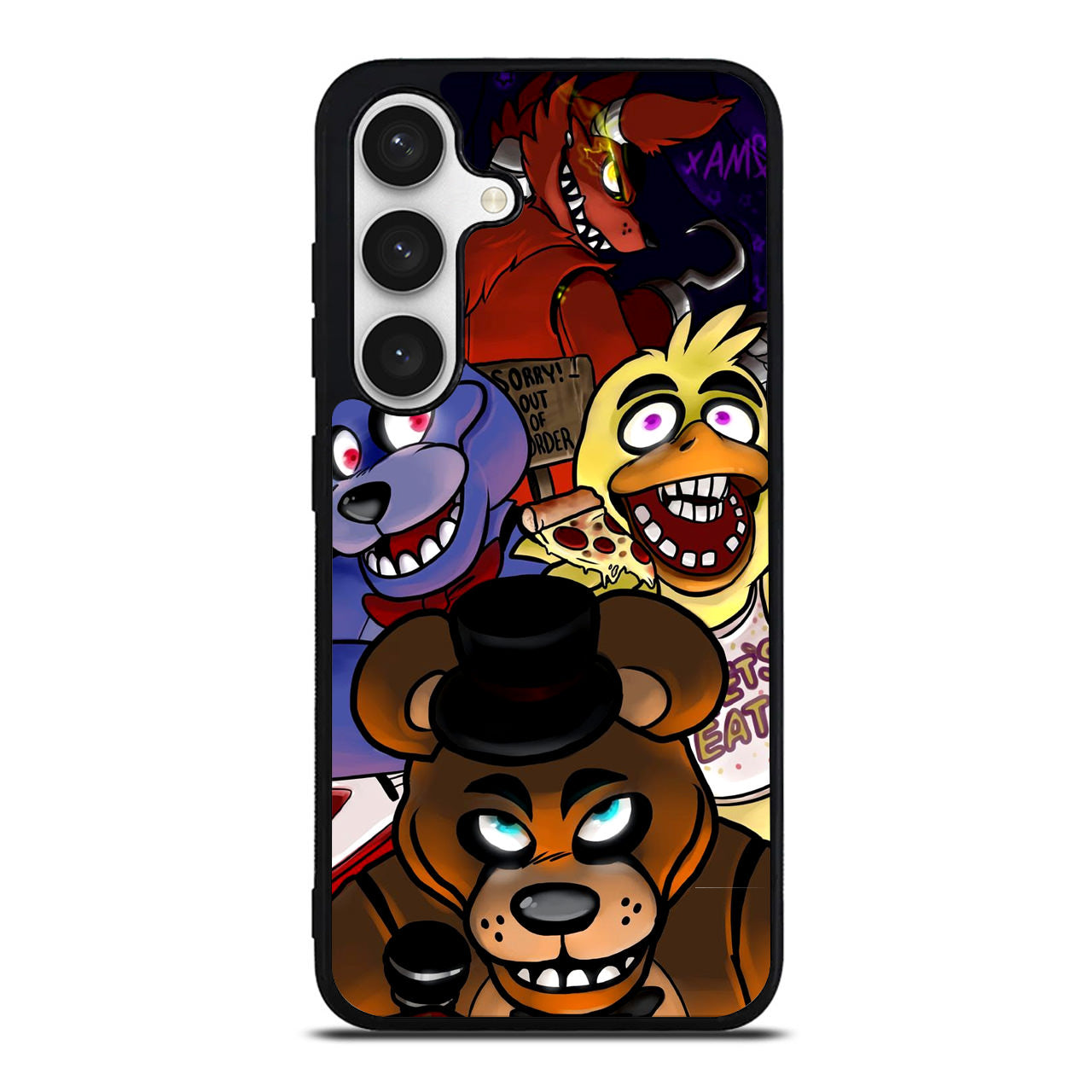 Five Nights at Freddy's Characters Samsung Galaxy S24 FE Case