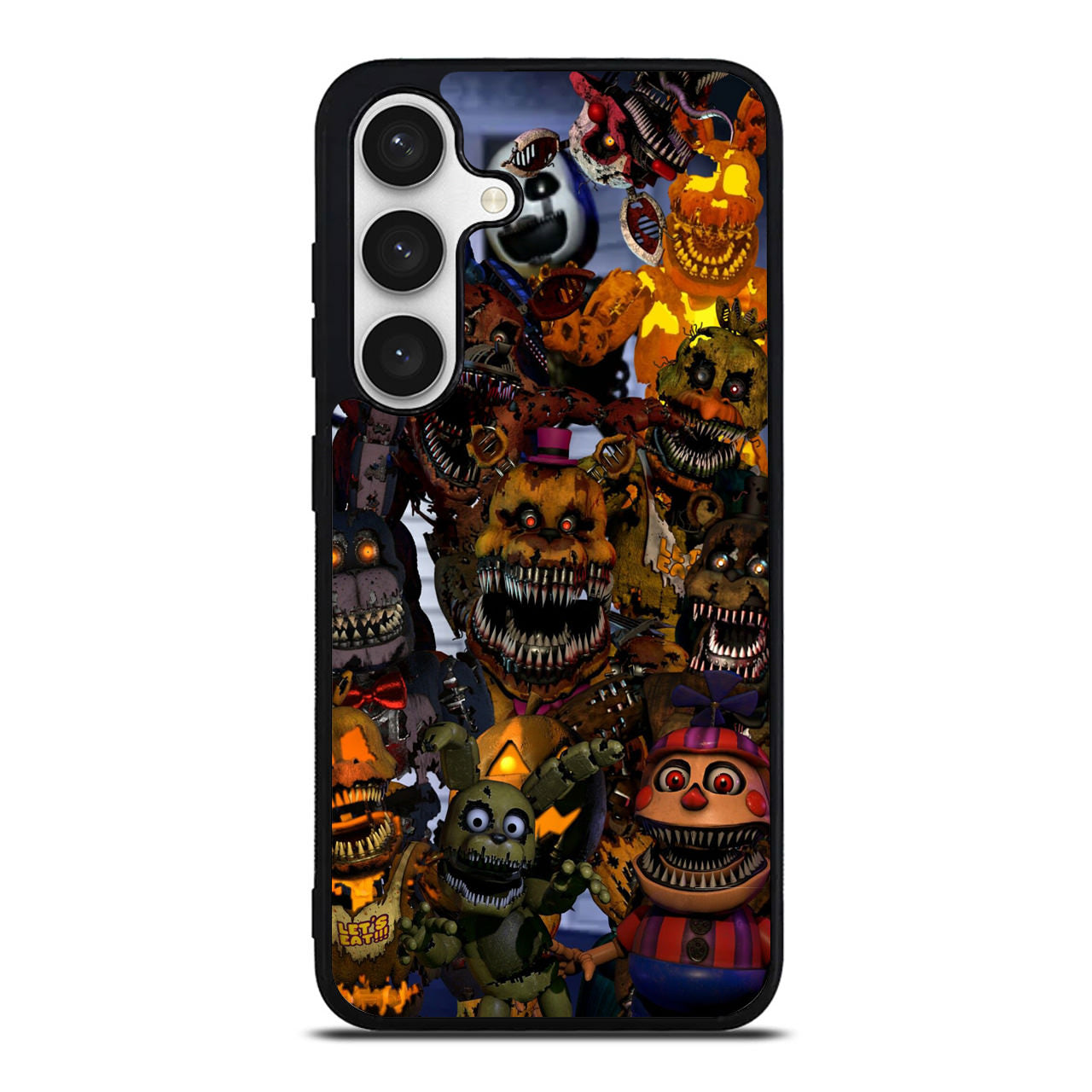 Five Nights at Freddy's Scary Characters Samsung Galaxy S24 FE Case