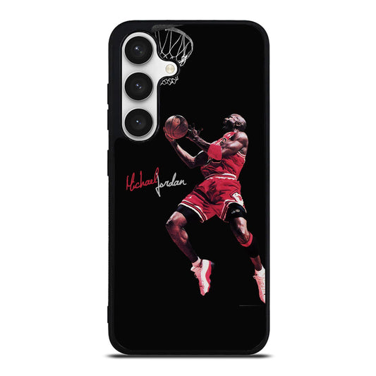 Michael Jordan Epic Jump Samsung Galaxy S24 FE Case