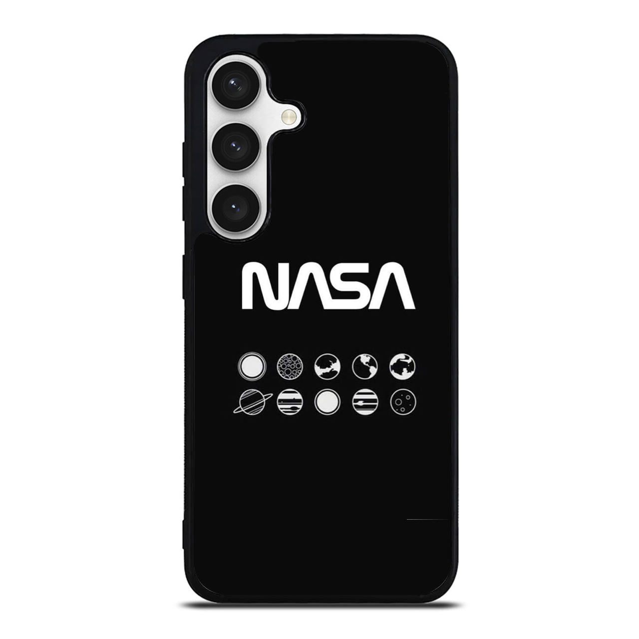 NASA Minimalist Samsung Galaxy S24 FE Case