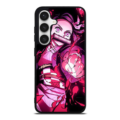 Nezuko Blood Demon Art Samsung Galaxy S24 FE Case