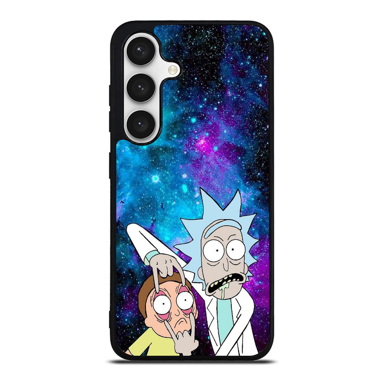 Rick And Morty Open Your Eyes Samsung Galaxy S24 FE Case