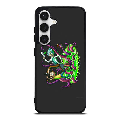 Rick And Morty Pass Through The Portal Samsung Galaxy S24 FE Case