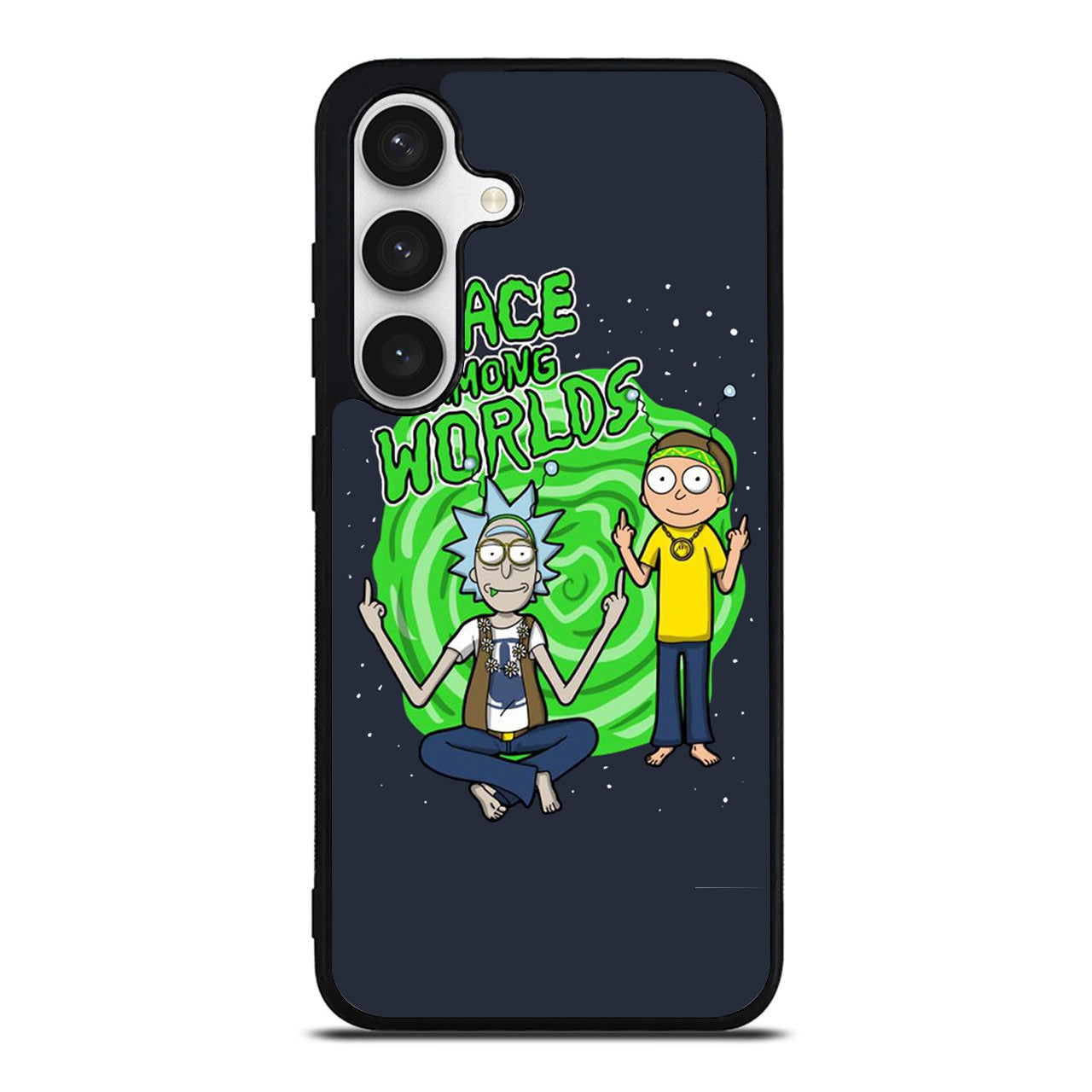 Rick And Morty Peace Among Worlds Samsung Galaxy S24 FE Case