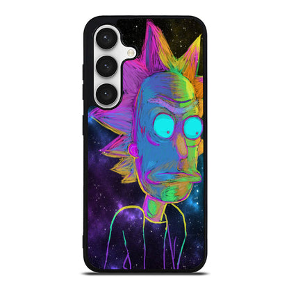 Rick Colorful Crayon Space Samsung Galaxy S24 FE Case