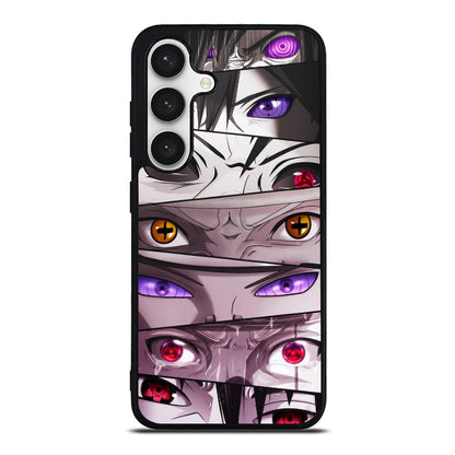 The Powerful Eyes on Naruto Samsung Galaxy S24 FE Case