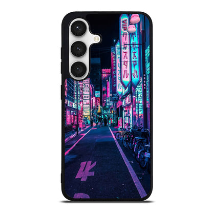 Tokyo Street Wonderful Neon Samsung Galaxy S24 FE Case